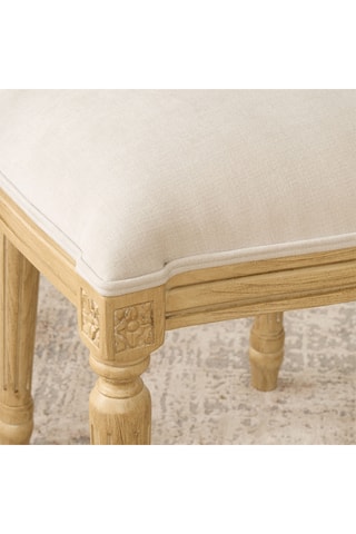 Silla de madera de Sungkai - 50 x 101,5 x 56,5 cm