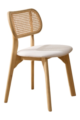 Silla de madera de Sungkai maciza - 46 x 82 x 46 cm