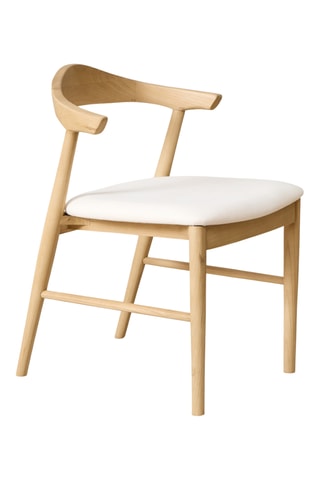 Silla de madera de Sungkai maciza - 51 x 88 x 55 cm