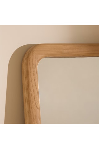 Espejo de madera de Sungkai maciza - 50 x 160 x 5 cm