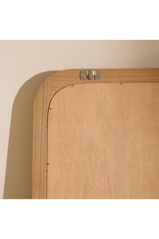 Espejo de madera de Sungkai maciza - 50 x 160 x 5 cm