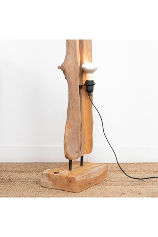 Lámpara de pie - Marrón - 11 W