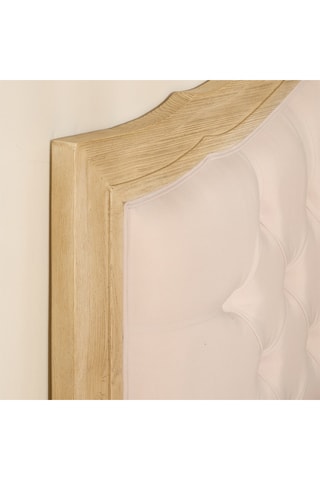 Cabecero de madera de Sungkai maciza - 160 x 130 x 3,5 cm