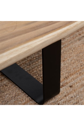 Mesa de madera de Trembesí - 110 x 40 x 70 cm