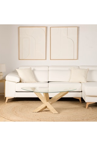 Mesa de madera de Sungkai - 128 x 41,5 x 97 cm