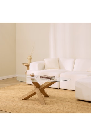 Mesa de madera de Sungkai - 128 x 41,5 x 97 cm