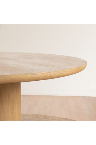 Mesa de madera de Sungkai - 130 x 75 x 130 cm