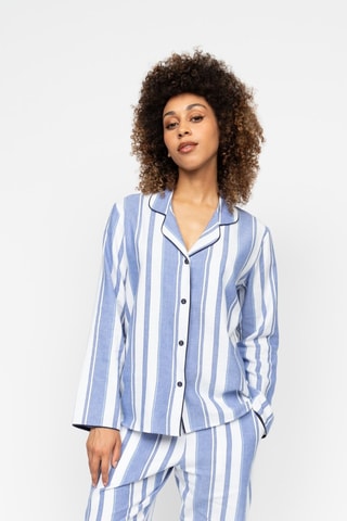Camisa de pijama Alpes - Azul-celeste
