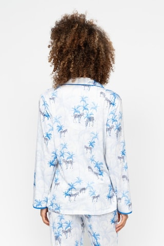 Pyjamablouse Lyla - Wit