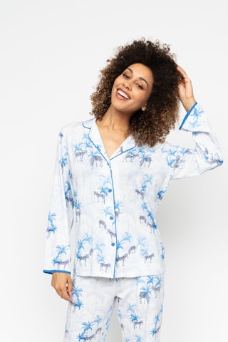 Pyjamablouse Lyla - Wit