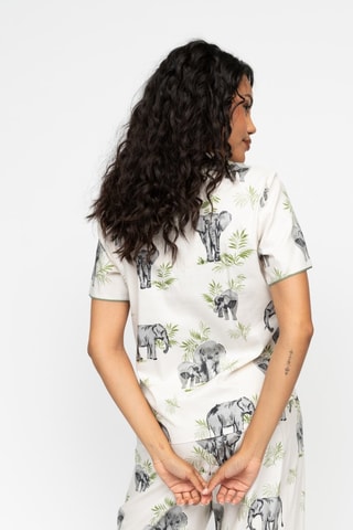 Pyjamablouse Eloise - Wit