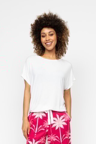 Pyjamatop Madelyn - Wit