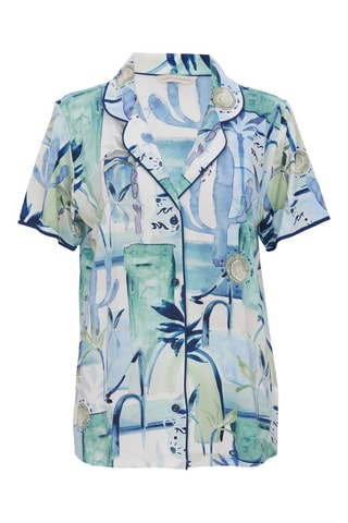 Pyjamablouse Harriet - Wit