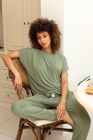 Pyjamabroek Lea - Lichtgroen