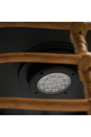 2 tavoli luminosi a LED solari Nerita - Beige 