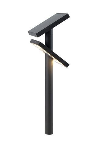 Palo a energia solare in alluminio KEOPE GROUND H80cm