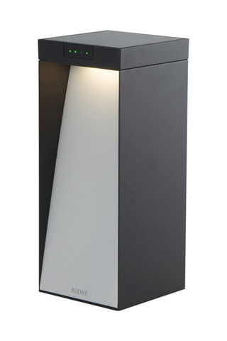 Palo a energia solare in alluminio MILIO FULL H35cm