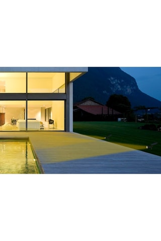 2 faretti a energia solare LED 2 in 1 Spiky - Nero