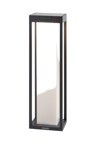 Palo a energia solare in alluminio RADIA MAXI H50cm