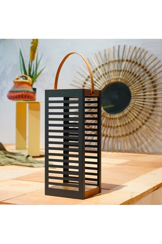 Lanterna a energia solare LED Ferian - Nero