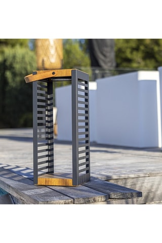 Lanterna a energia solare LED Ferian - Nero