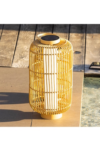 Lanterna a energia solare LED Mariel - Beige