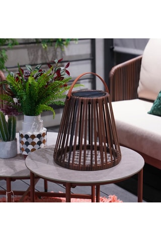 Lanterna a energia solare LED Evania - Nero