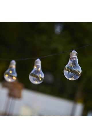 Decorazione a energia solare 10 LED Fantasy Star - 5,15 m