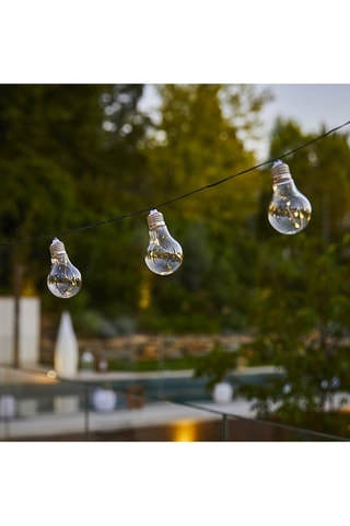 Decorazione a energia solare 10 LED Fantasy Star - 5,15 m