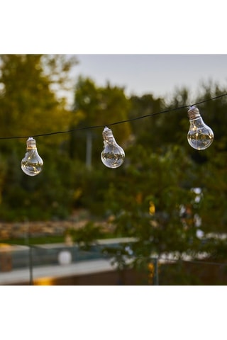 Decorazione a energia solare 10 LED Fantasy Star - 5,15 m