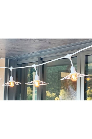 Decorazione luminosa Chic White - 6 m