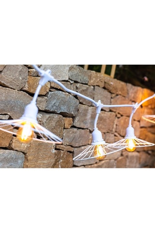 Decorazione luminosa Chic White - 6 m