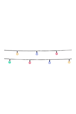 Decorazione luminosa a energia solare 20 LED Festy color - 5,8 m
