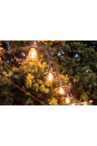 Decorazione con presa elettrica 10 LED Chic Cage Light - 6 m