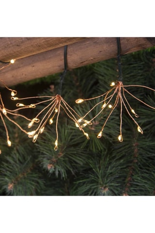 Decorazione a energia solare da esterno LED - 4,2 m