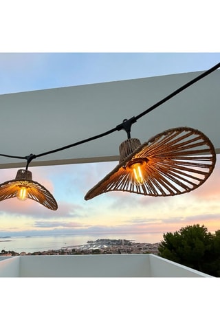 Decorazione da esterno 7 LED Wavy - 6 m