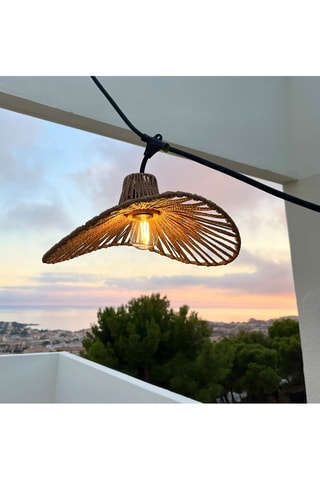 Decorazione da esterno 7 LED Wavy - 6 m