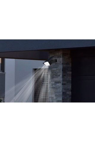 2 proiettori a energia solare da esterno LED Curtis - Nero