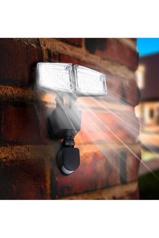 Proiettore a energia solare LED Douglas - Nero