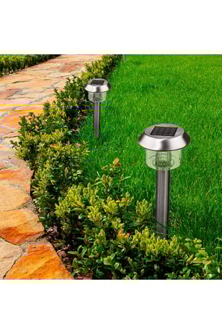 8 lampioncini a energia solare LED Alesia