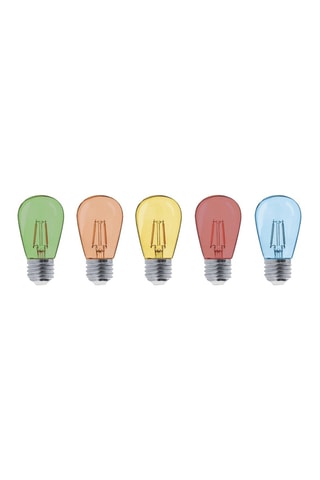 5 lampadine LED Party Bulb Color