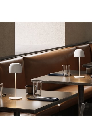 6 lampade da tavolo LED senza cavo Sophia - Bianco 