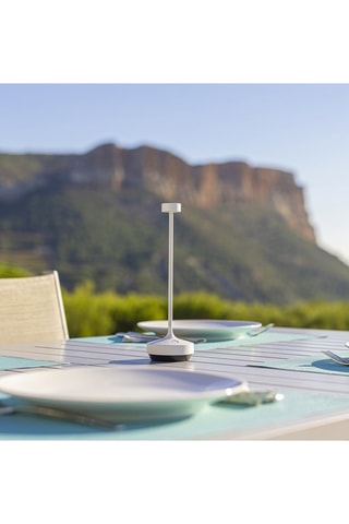 6 lampade da tavolo LED senza cavo Ruby - Bianco