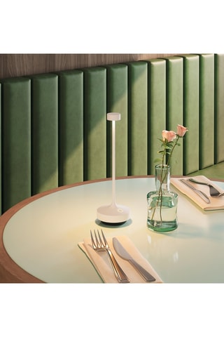 6 lampade da tavolo LED senza cavo Ruby - Bianco