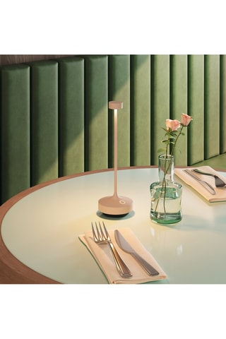 6 lampade da tavolo LED senza cavo Ruby - Crema