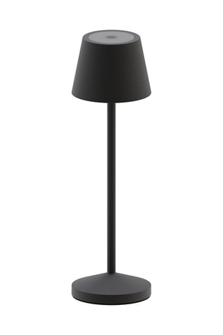 Lampada da tavolo senza cavo EMILY Nero H25cm