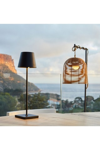 Lampada da scrivania da interno ed esterno LED senza cavo Kelly vintage - 38 cm