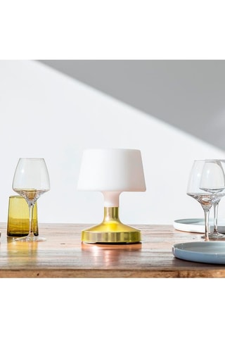Lampada da tavolo senza cavo LED Helen Gold