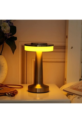 2 lampade da tavolo LED Chicglow - Dorato