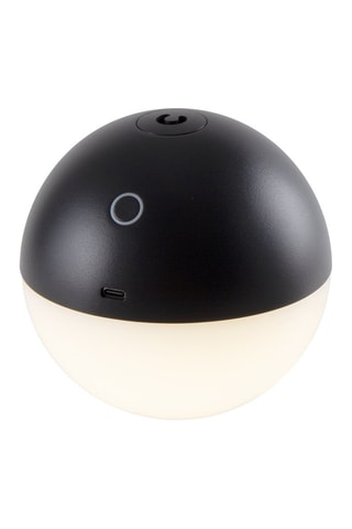 Lampada da tavolo senza cavo ALBEDO Nero 